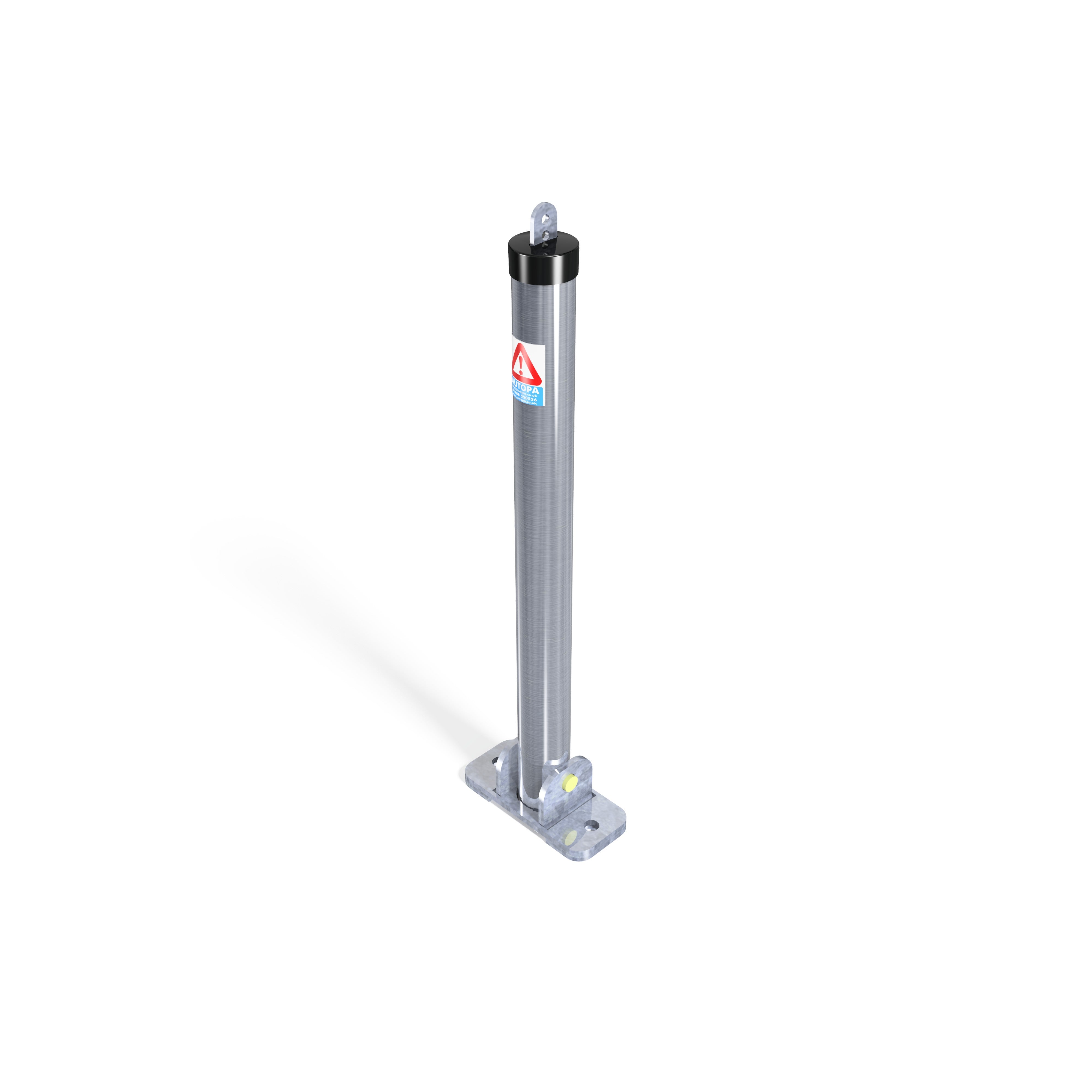 Toplok Folding Parking Post - Store Fittings Direct