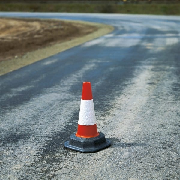 Traffic Cone | Two Part Road Cone - Store Fittings Direct