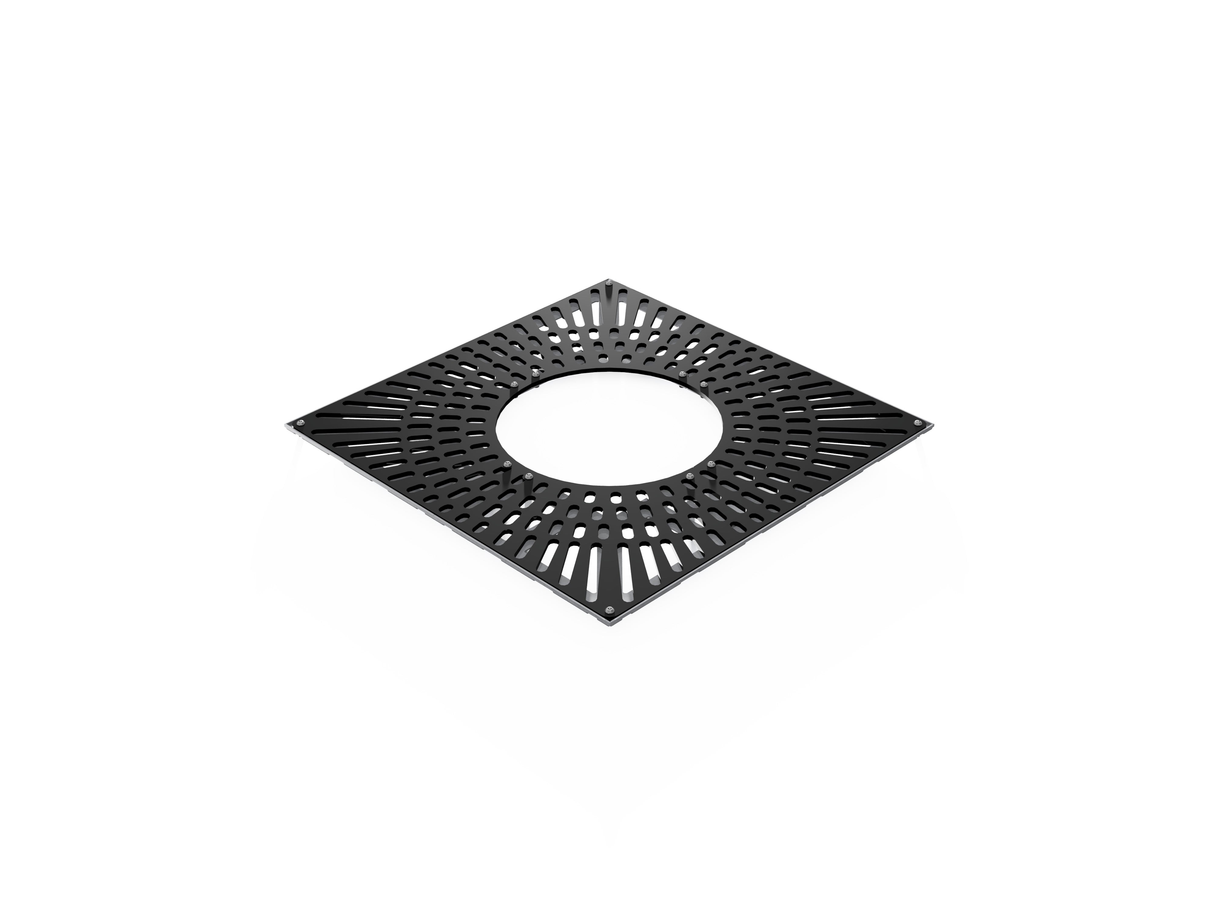 Tree Grille Steel | Petal Design - Store Fittings Direct