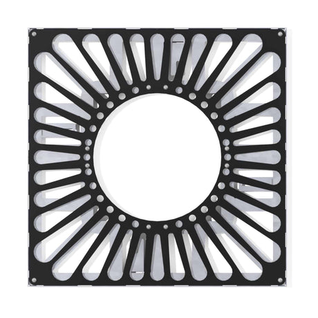 Tree Grille Steel | Sunburst Design - Store Fittings Direct