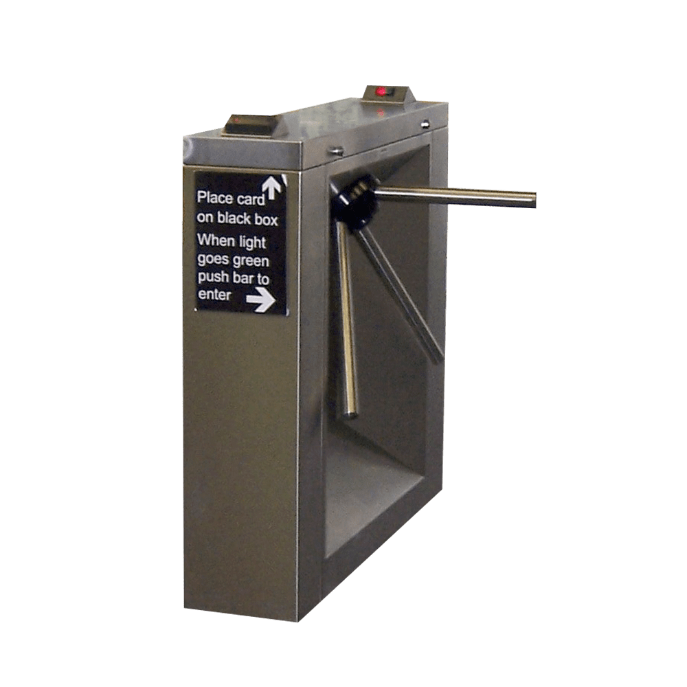 Triflo Console Access Control Half Height Turnstile - Store Fittings Direct