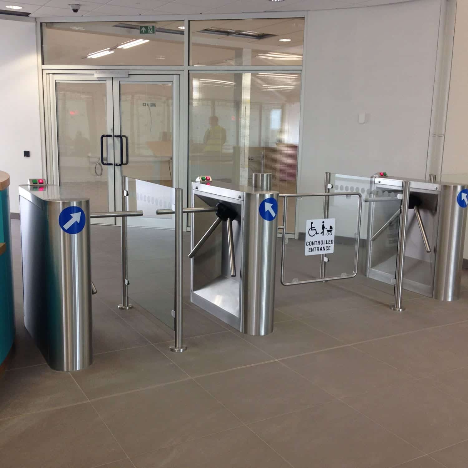 Triflo Premier Access Control Turnstile - Store Fittings Direct