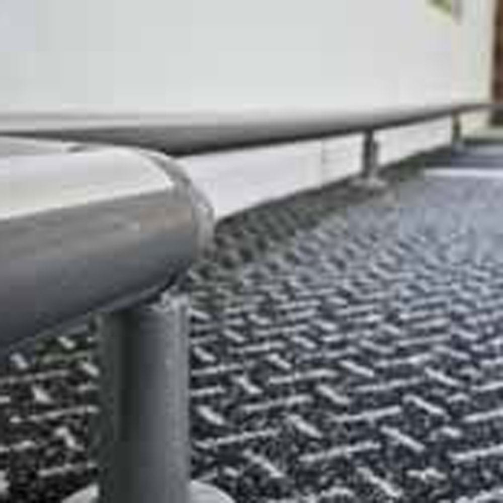 Trolley Guide Rail TGR | Protection Rail - Store Fittings Direct