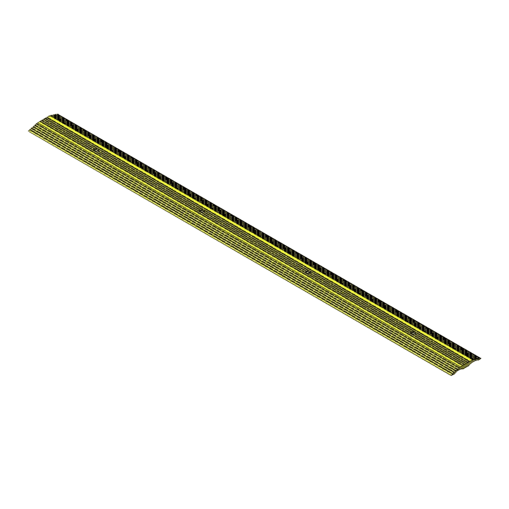 Trolley Shelter Anti Roll Back Strip - Store Fittings Direct