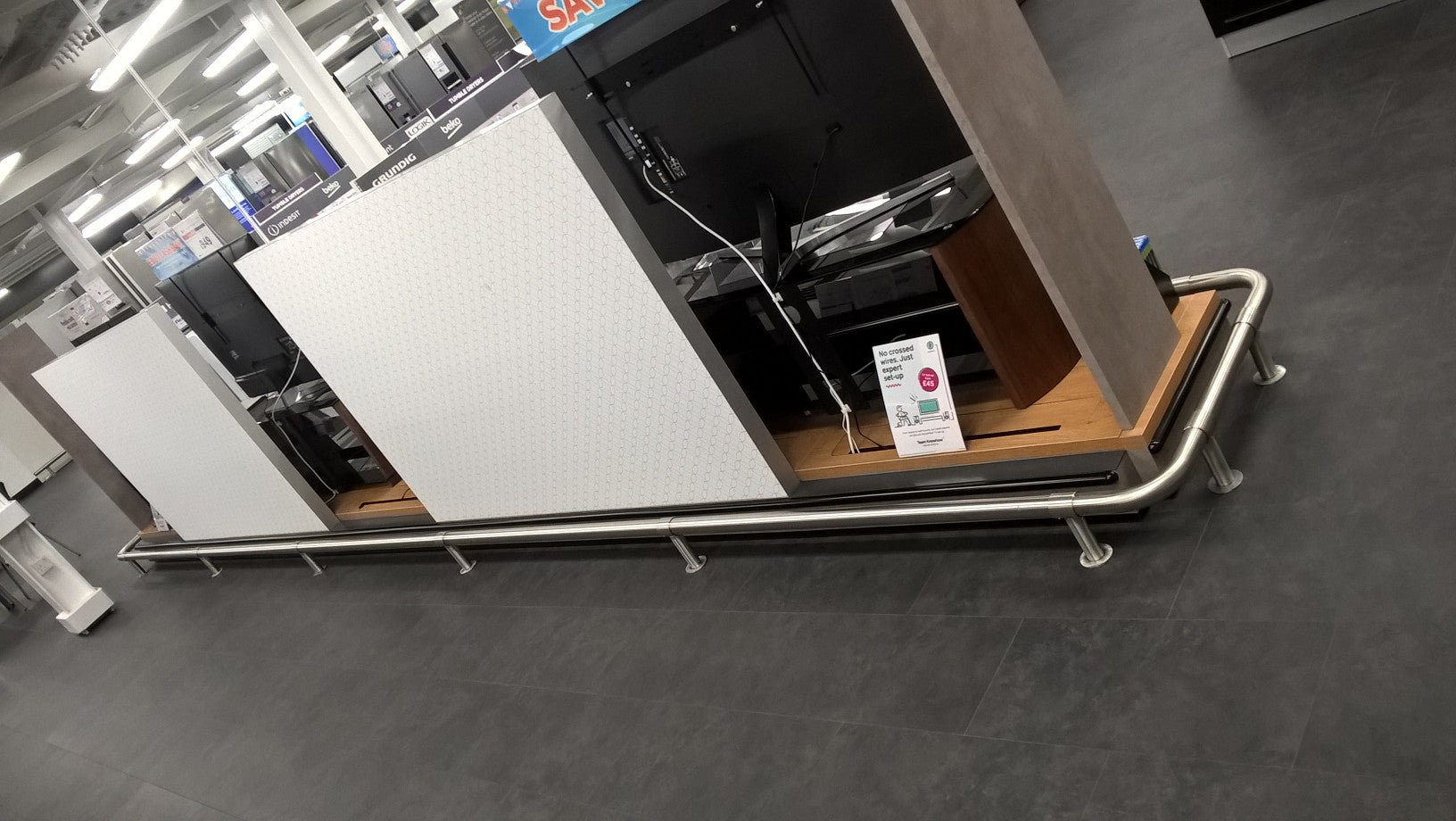 Stainless Steel Bump Rail - ISP Protection Rail