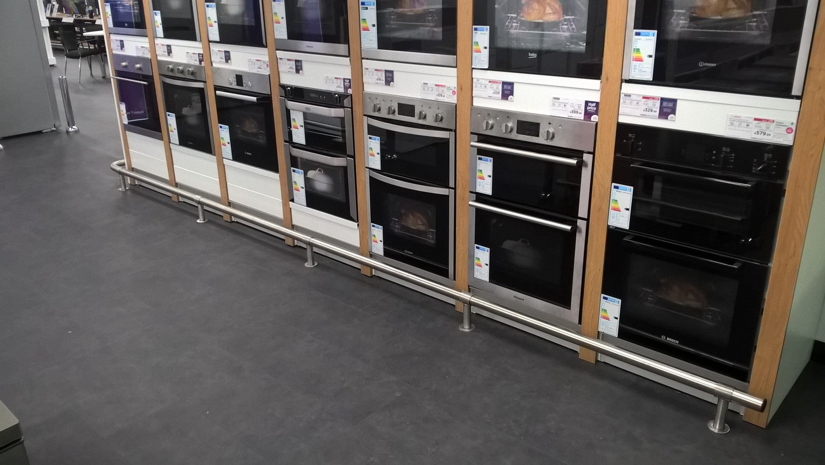 Stainless Steel Bump Rail - ISP Protection Rail