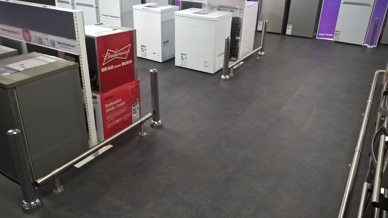 Stainless Steel Bump Rail - ISP Protection Rail