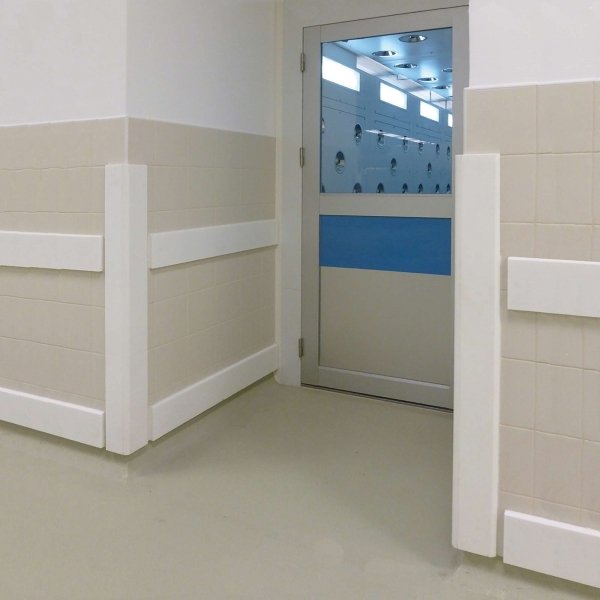 Wall Buffers | Wall Protection Bump Rail | Ideal For Public & Health Areas - Store Fittings Direct