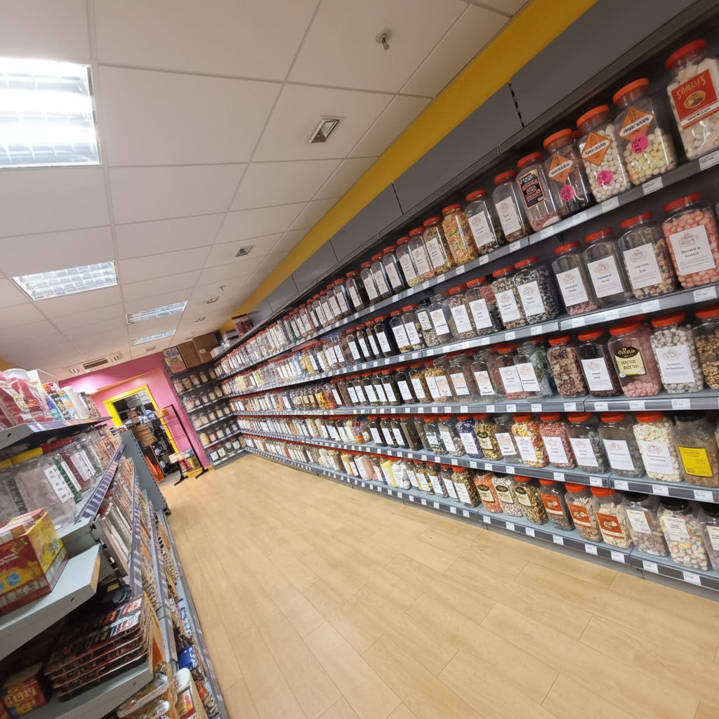 Wall Shelving 2.1m High | 300mm Base Shelf | 250mm Uppers - Store Fittings Direct