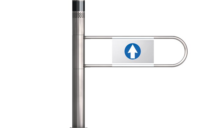 Wanzl Technoport Automatic Swing Gate | Checkout Gate - Store Fittings Direct