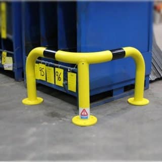 Warehouse Corner Protection Guard - Store Fittings Direct
