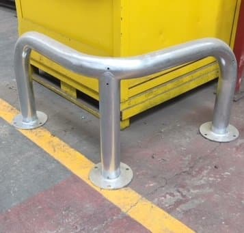 Warehouse Corner Protection Guard - Store Fittings Direct