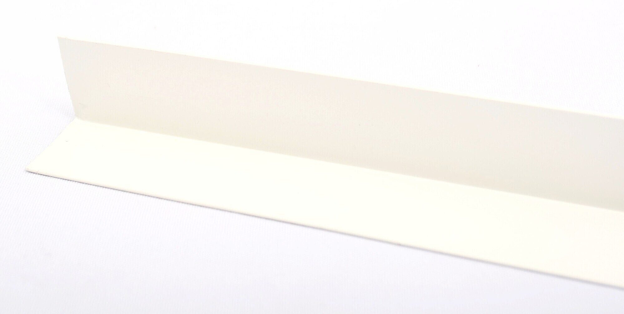 White Corner Caps - Store Fittings Direct