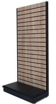 Wood Effect Wall Bay Display 2.1m x 370mm