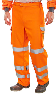 ARC Compliant Hi-Vis Rail Spec Trousers