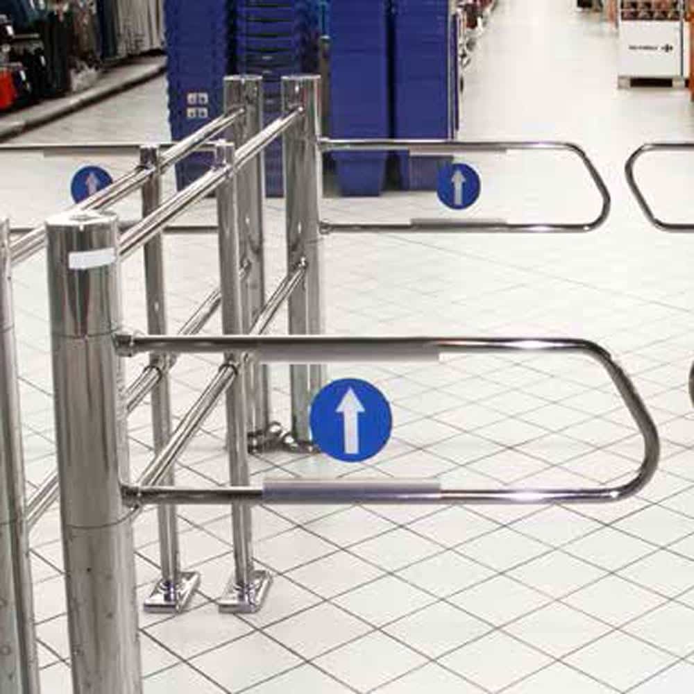 Automatic Swing Gate [AlphaGate] | Entrance Gate - Store Fittings Direct