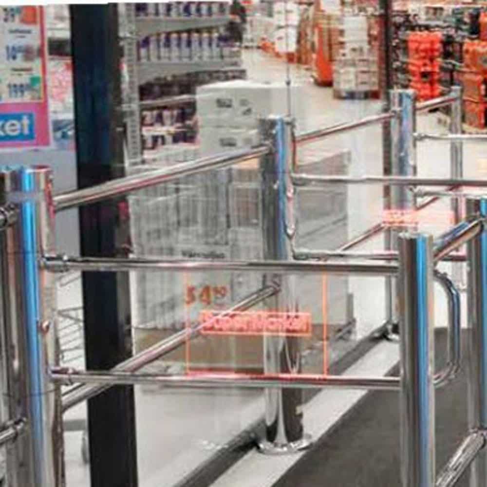 Automatic Swing Gate [AlphaGate] | Entrance Gate - Store Fittings Direct