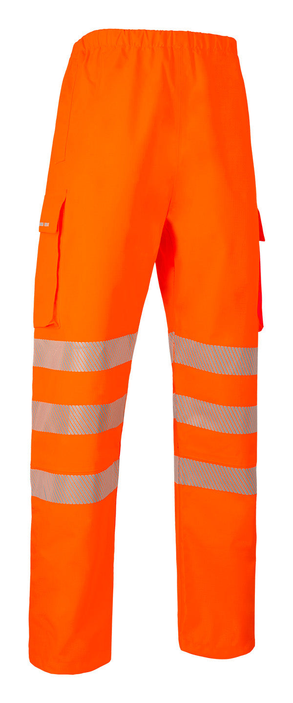 Deltic Hi-Vis Ripstop Breathable and Waterproof Rail OverTrouser