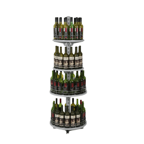 Totem wine rack tower