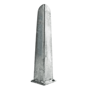 Galvanised Angled Protection Post