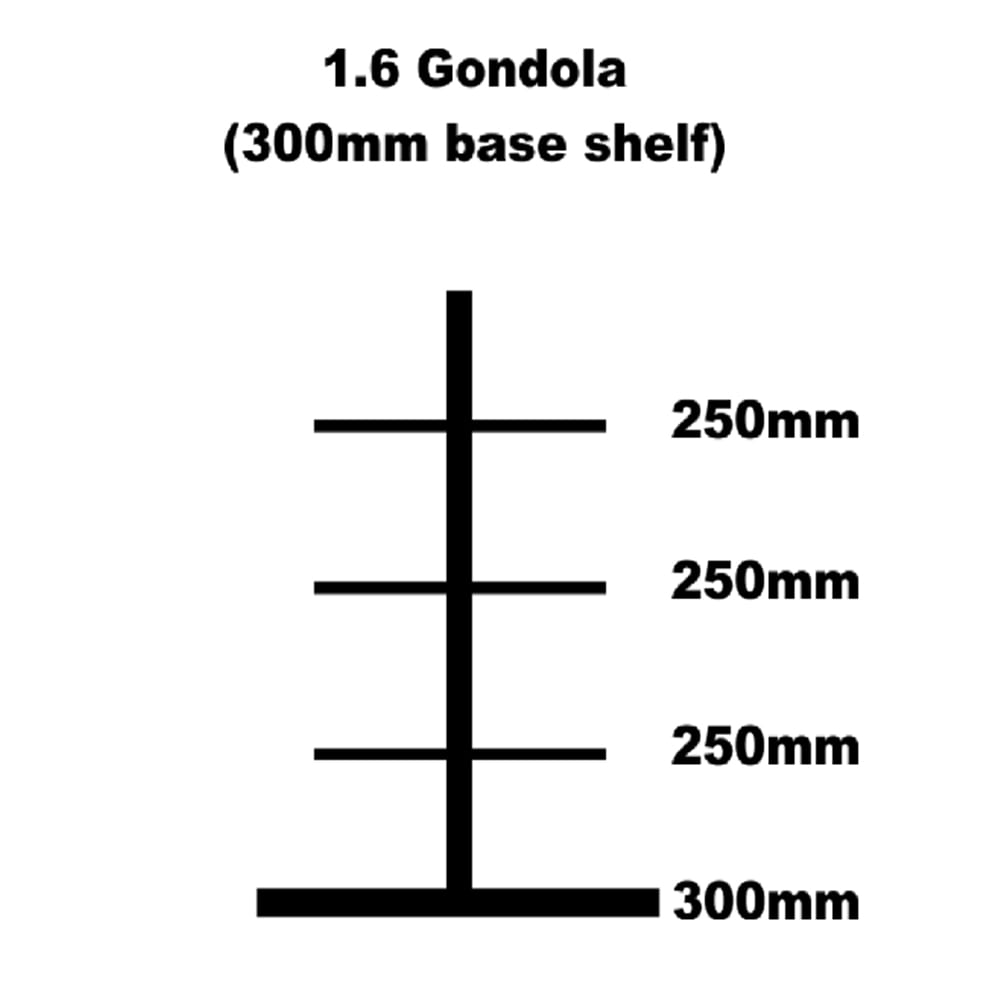 Gondola 300mm base