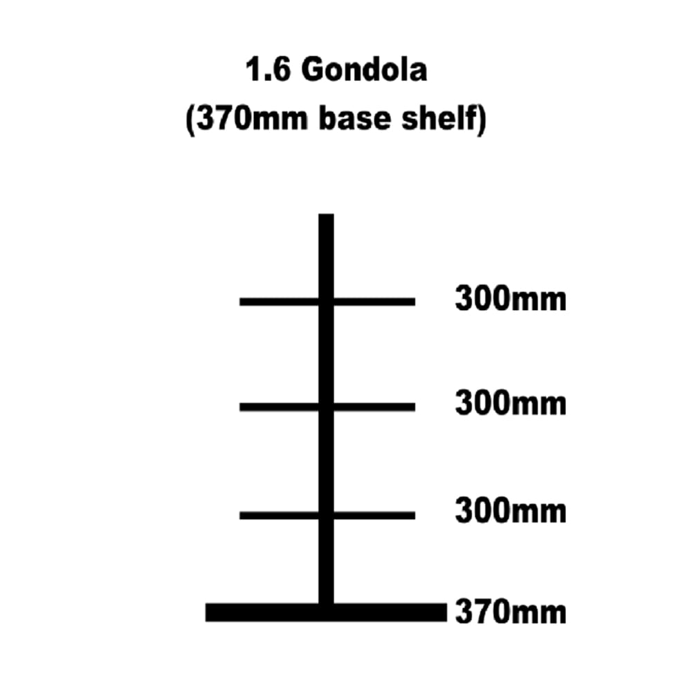 Gondola 370mm base