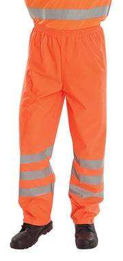 Hi-Vis PU Overtrousers