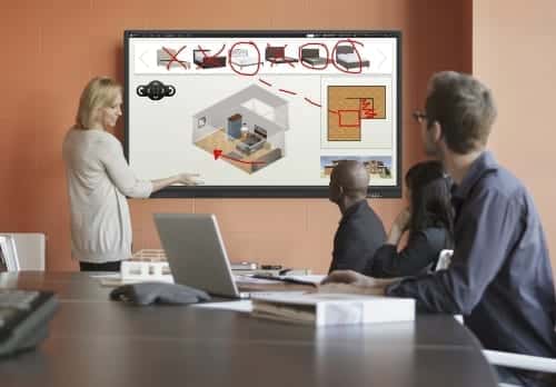 4K Interactive Multi-Touch Whiteboard