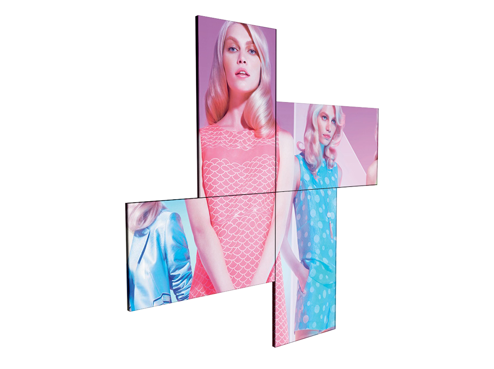 LCD Super Ultra Narrow Bezel Video Wall Display | 4K UHD Commercial Video Wall Screens