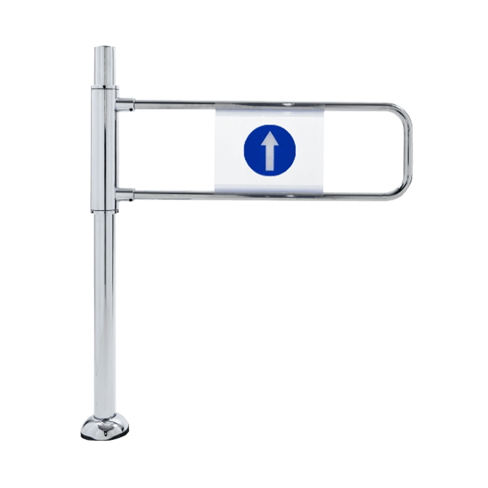 Manual Swing Pedestrian Turnstile Gate Bi-Directional - Store Fittings Direct