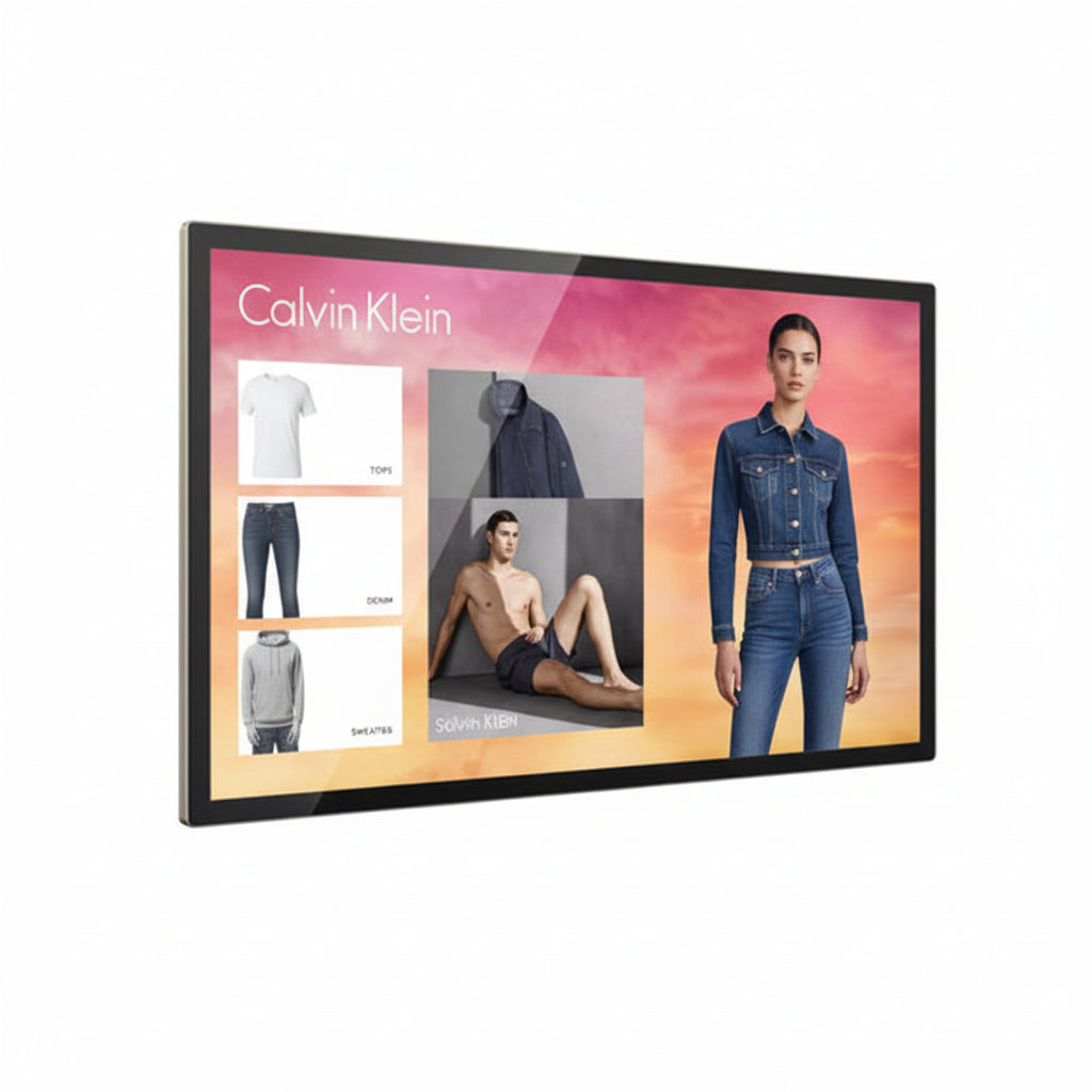 PCAP Wall-Mounted Android Touch Screen Display | Giant Interactive Tablet | 22" to 55"