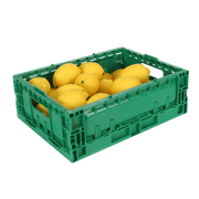 Plastic fruit and vegetable collapsible baskets