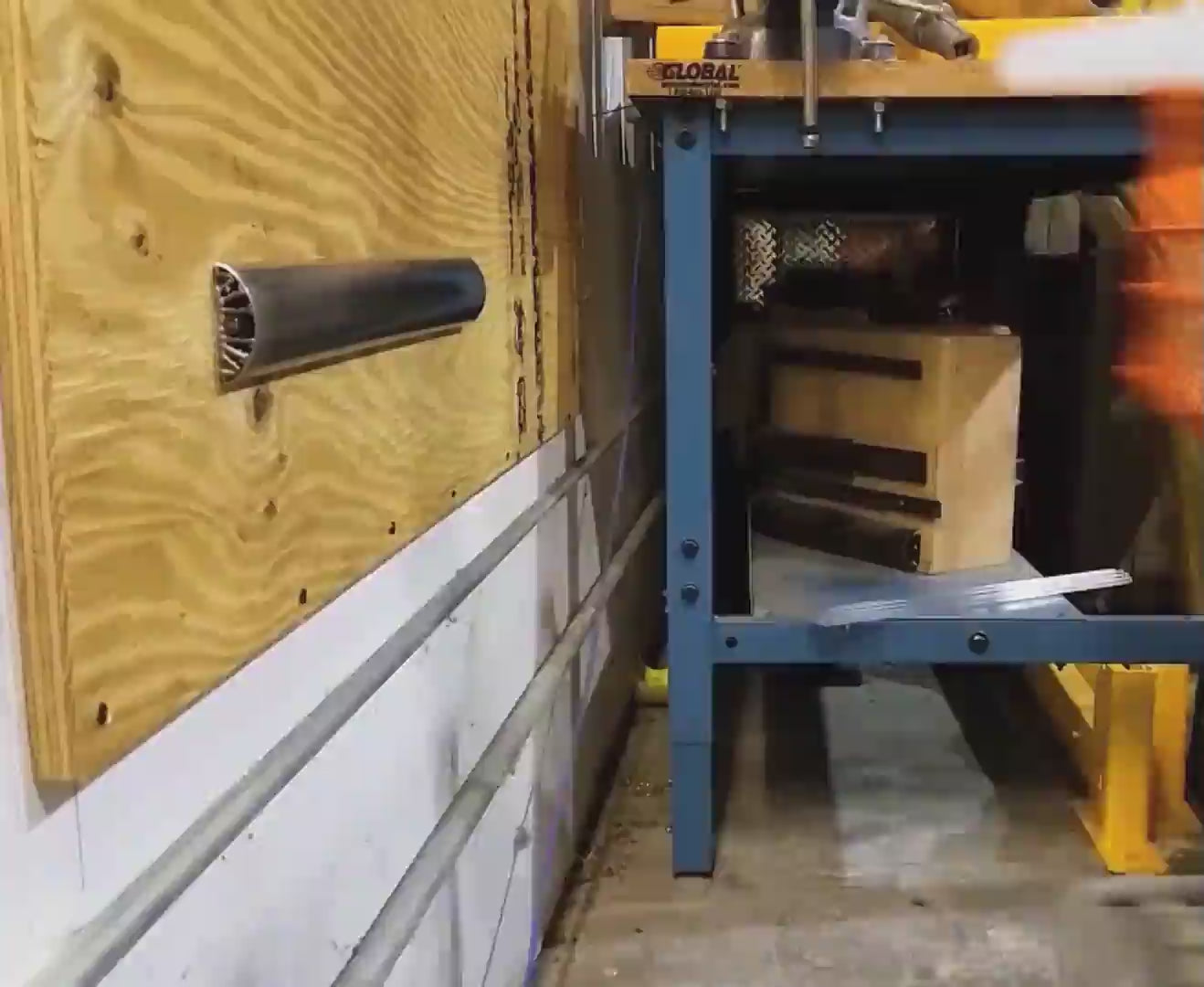 Load video: 2&quot; Stainless Steel Wall Bump