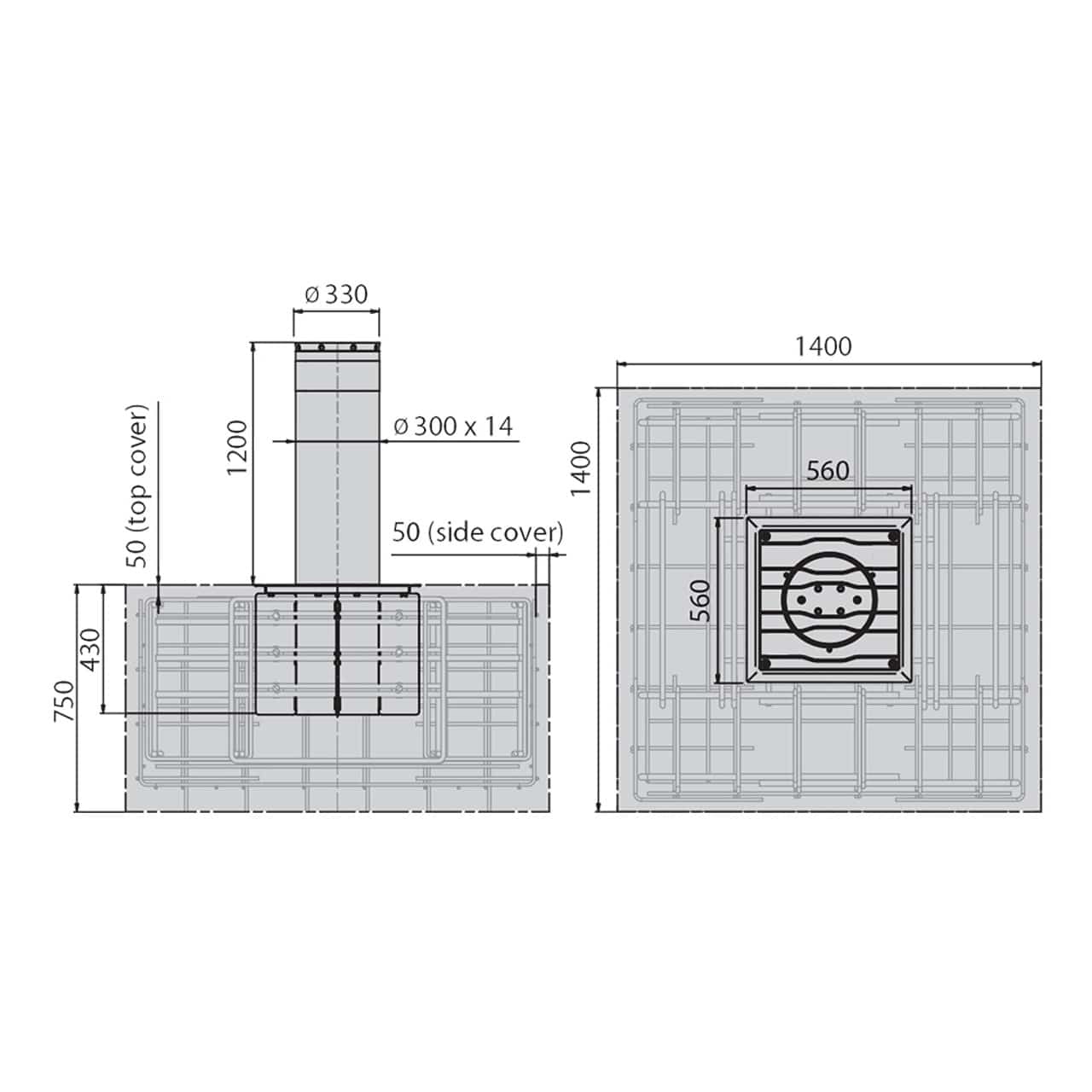 Ranch E Fixed Bollard | BFT Automation