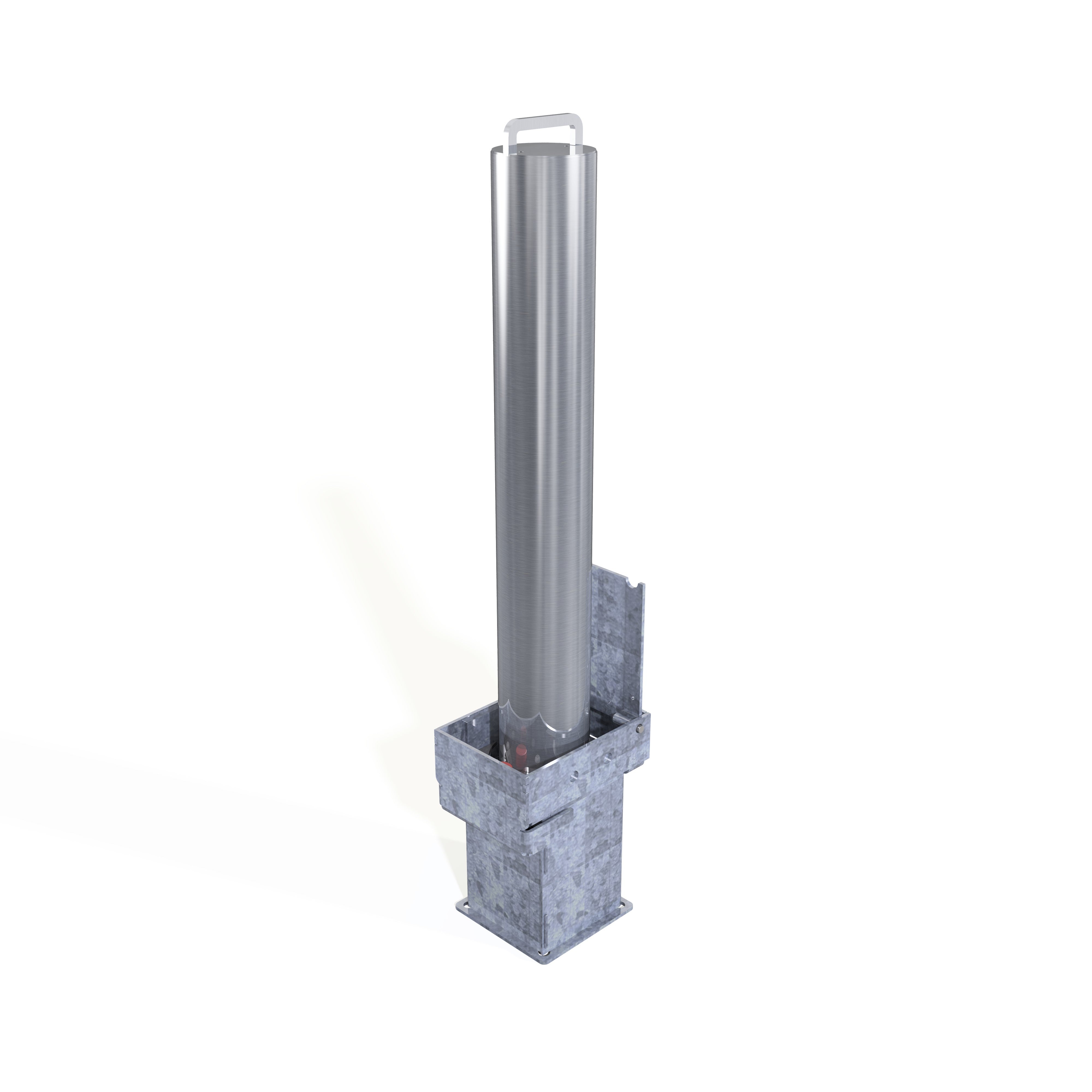 Stainless Steel RGP 745 Removable Bollard with integral lock