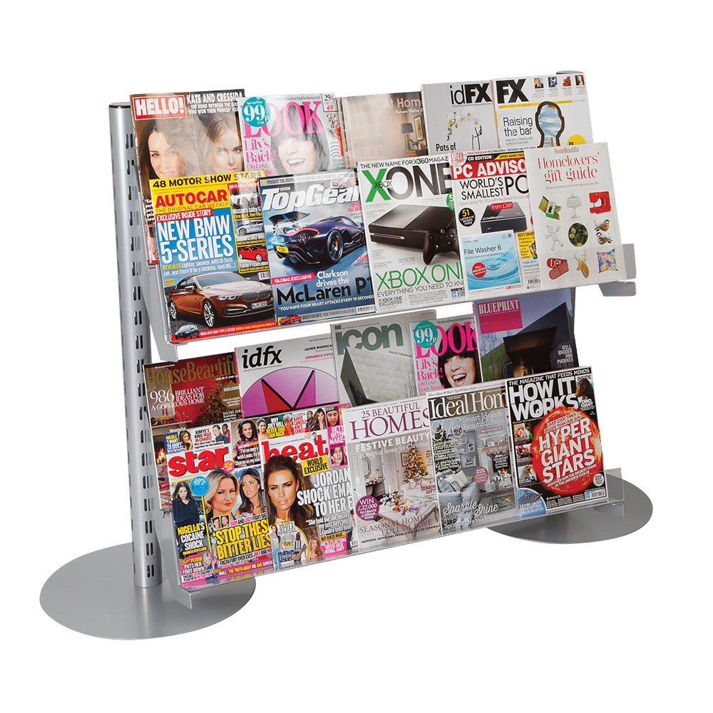 Standard Bay & Magazine Shelves Merchandising System