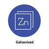 Galvanised icon